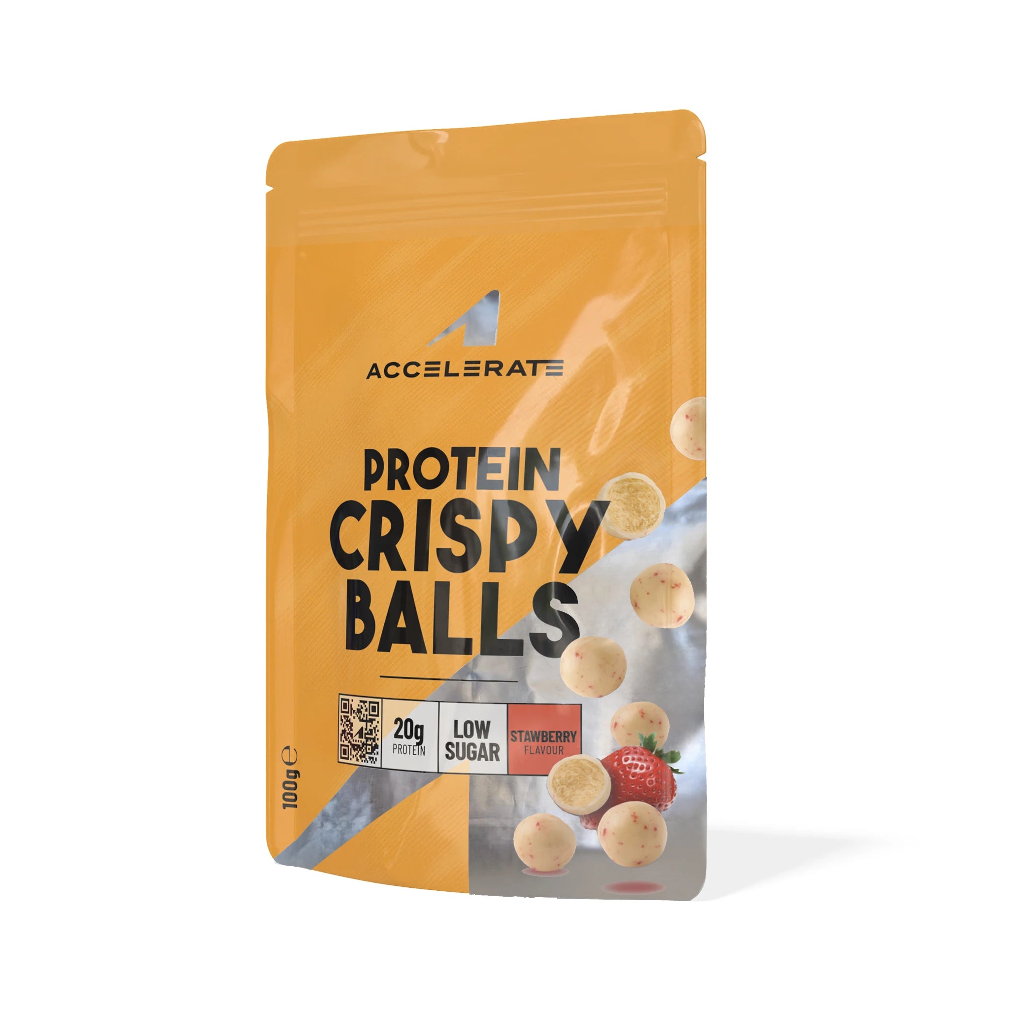 Paquet de 9 - Boules croustillantes protéinées Fraise