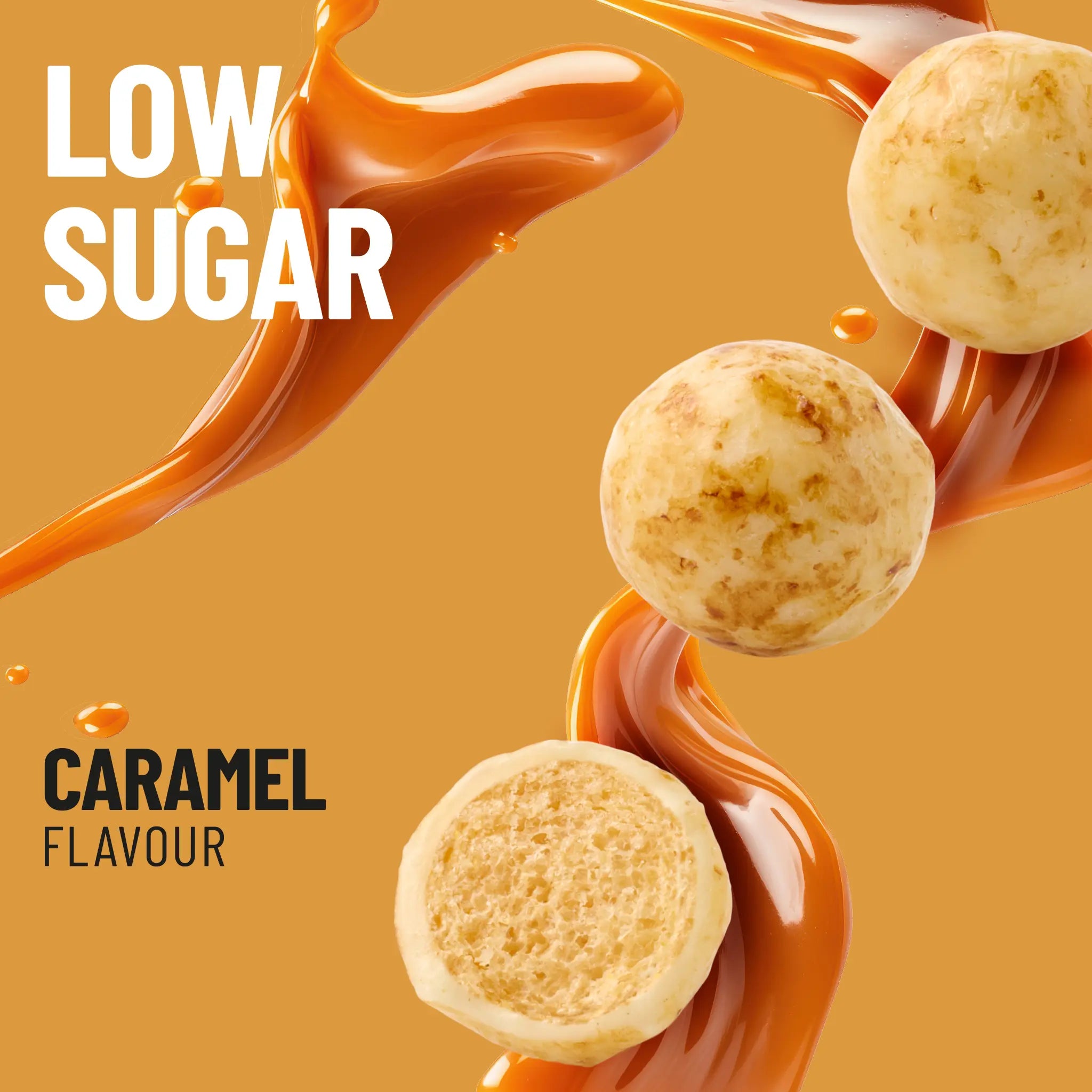 Protein Crispy Balls Caramel