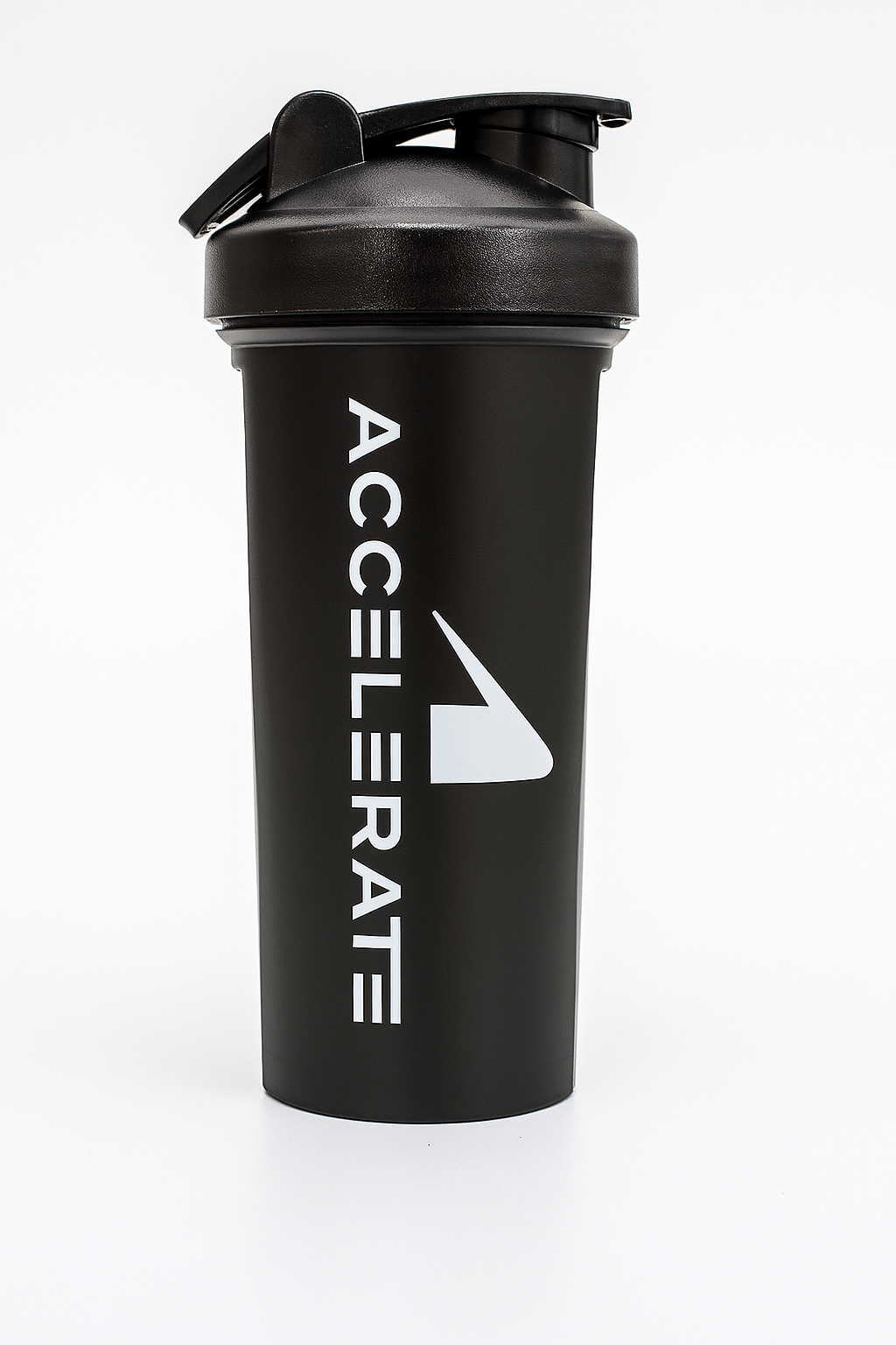Accelerate Shaker - 600 ml met handig handvat - Zwart