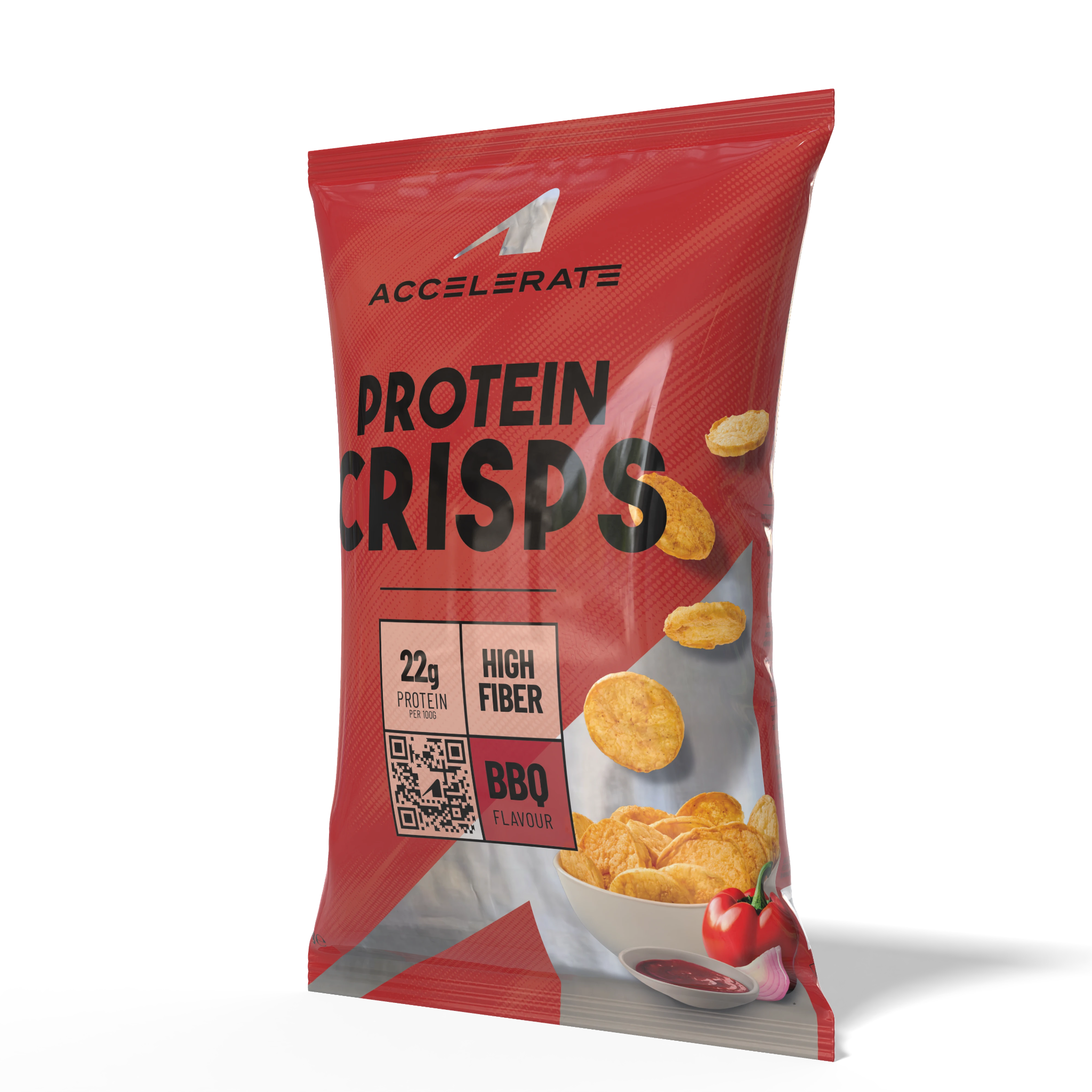 Paquet de 6 - Chips protéinées BBQ