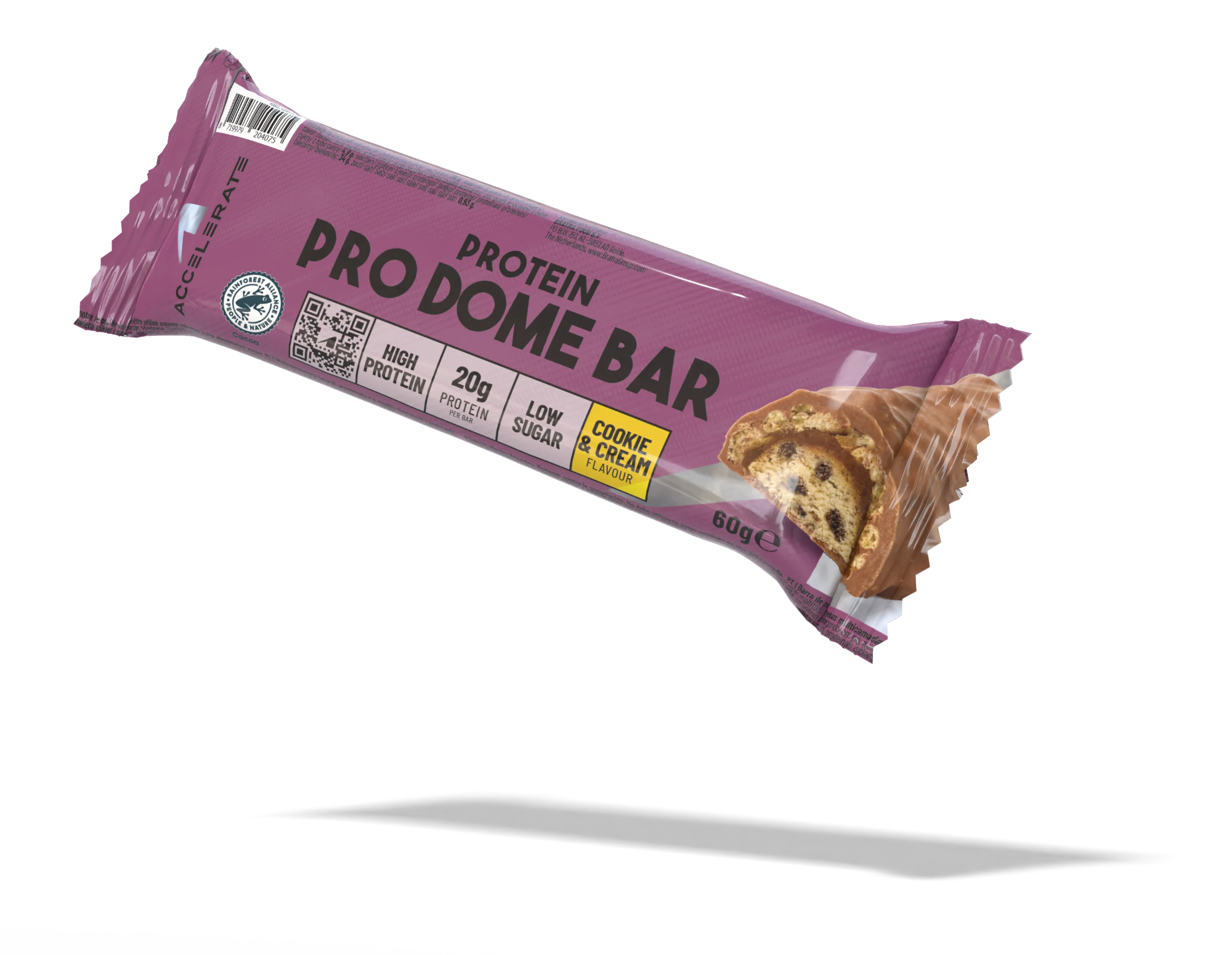 Paquet de 12 – Pro Dome Bar Cookie & Crème