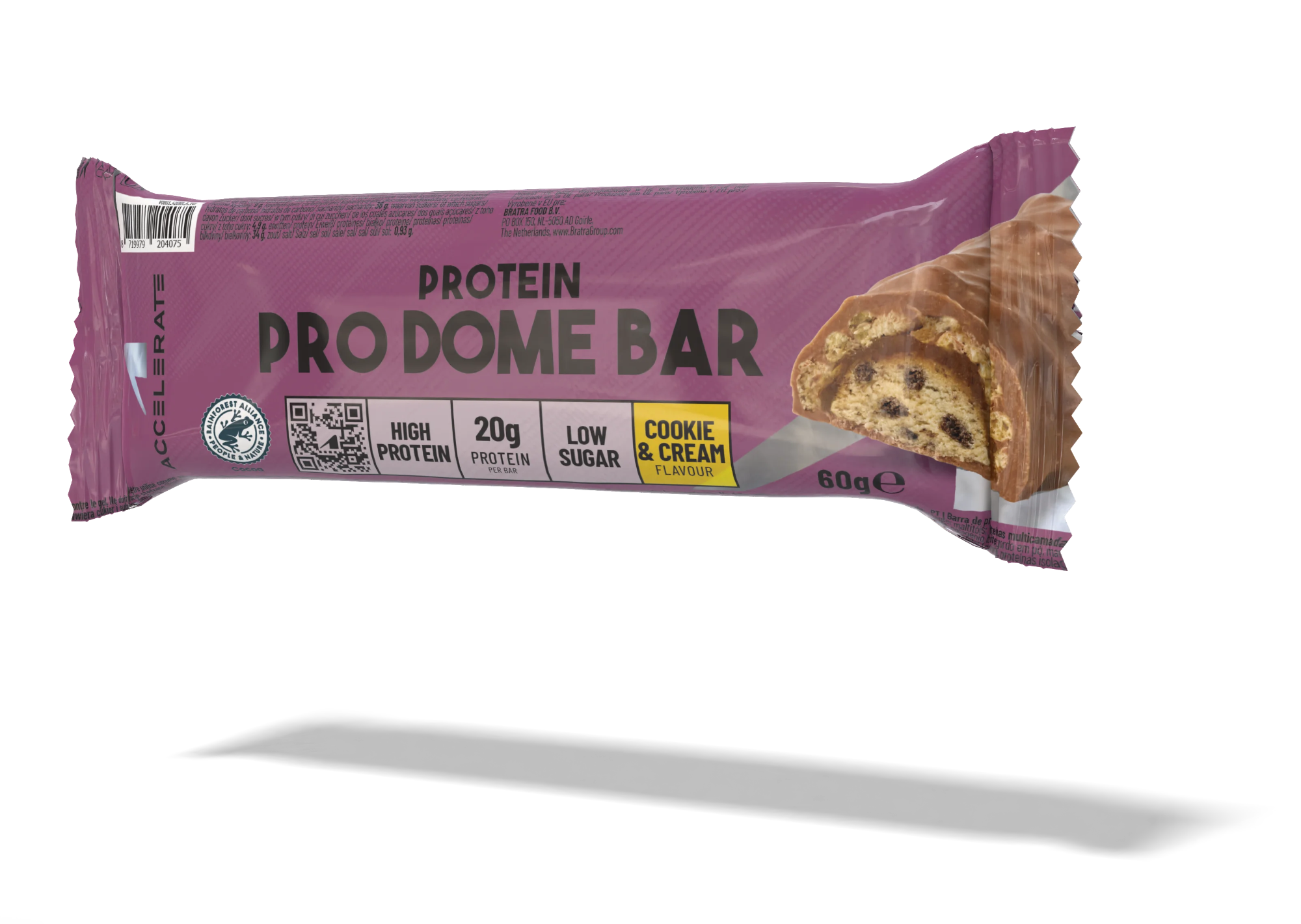 Paquet de 12 – Pro Dome Bar Cookie & Crème
