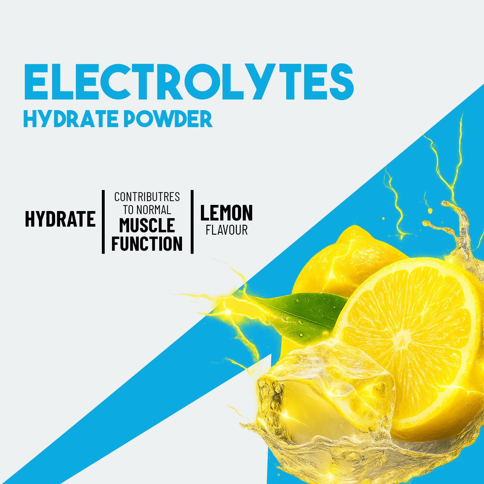 Électrolytes Citron 280 grammes