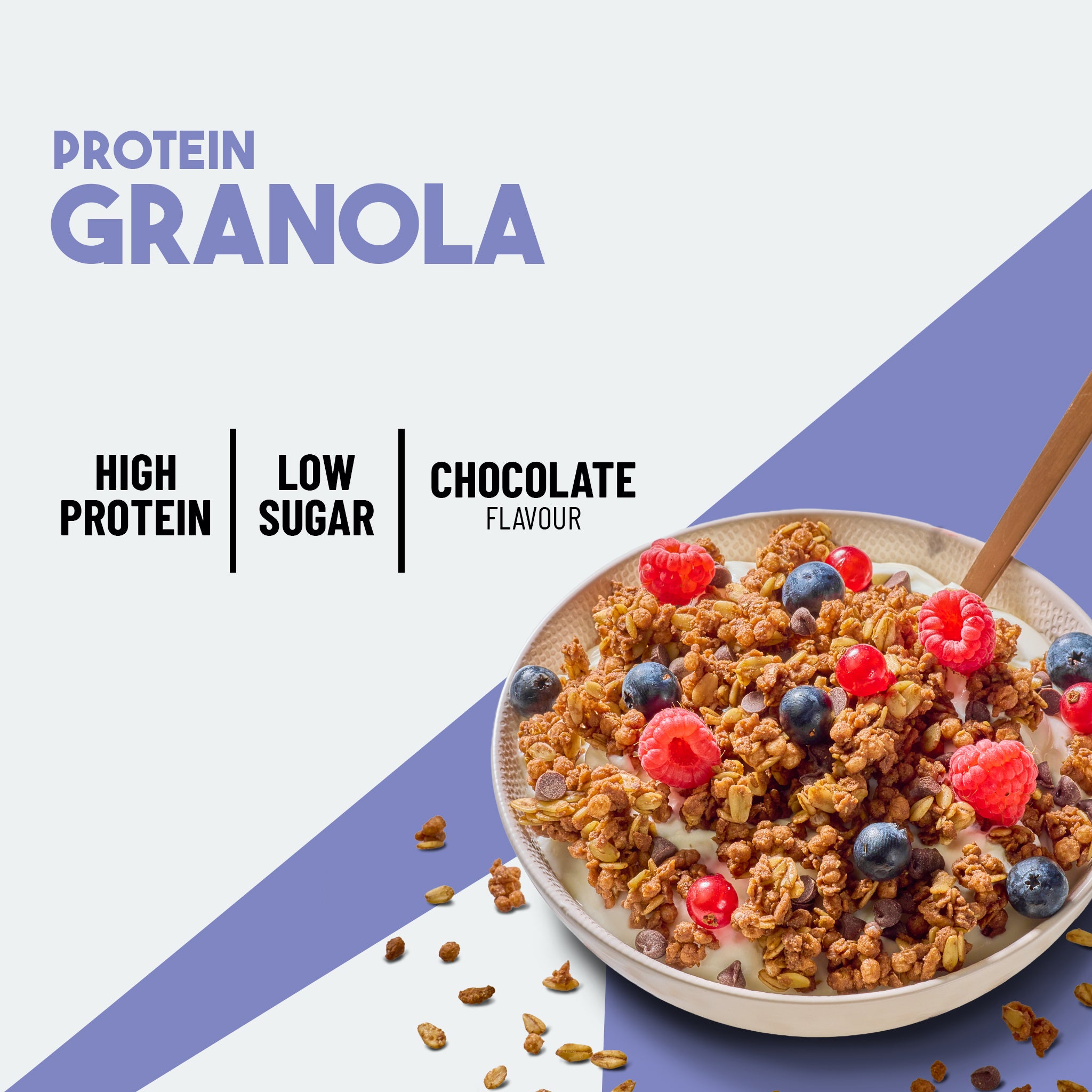 Granola Protéiné Chocolat 300 grammes