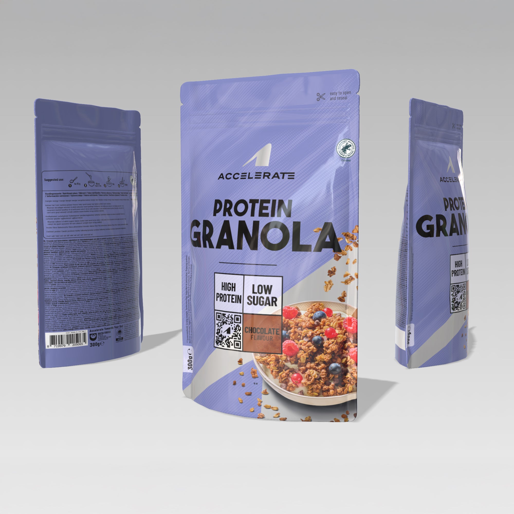 Granola Protéiné Chocolat 300 grammes