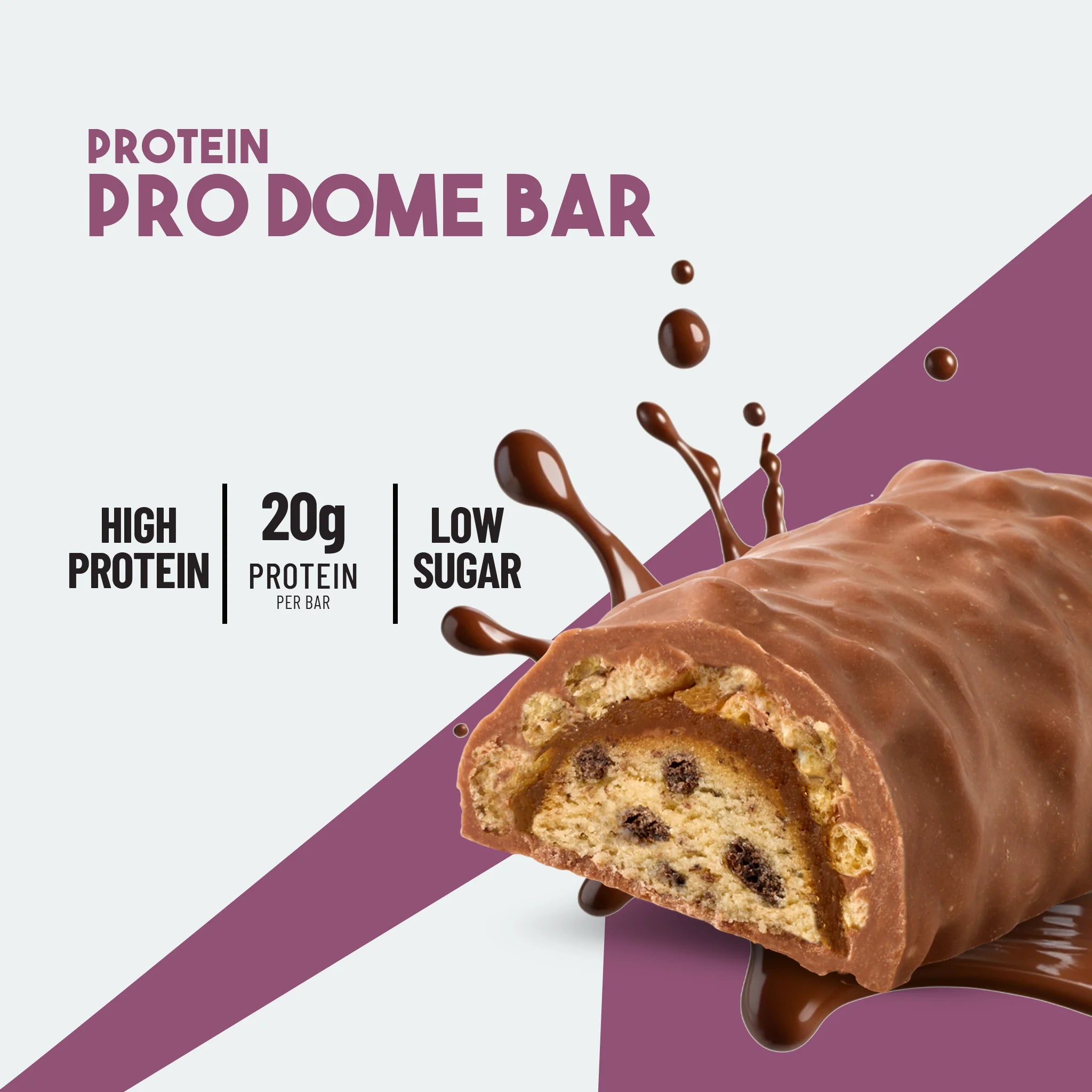 Paquet de 12 – Pro Dome Bar Cookie & Crème