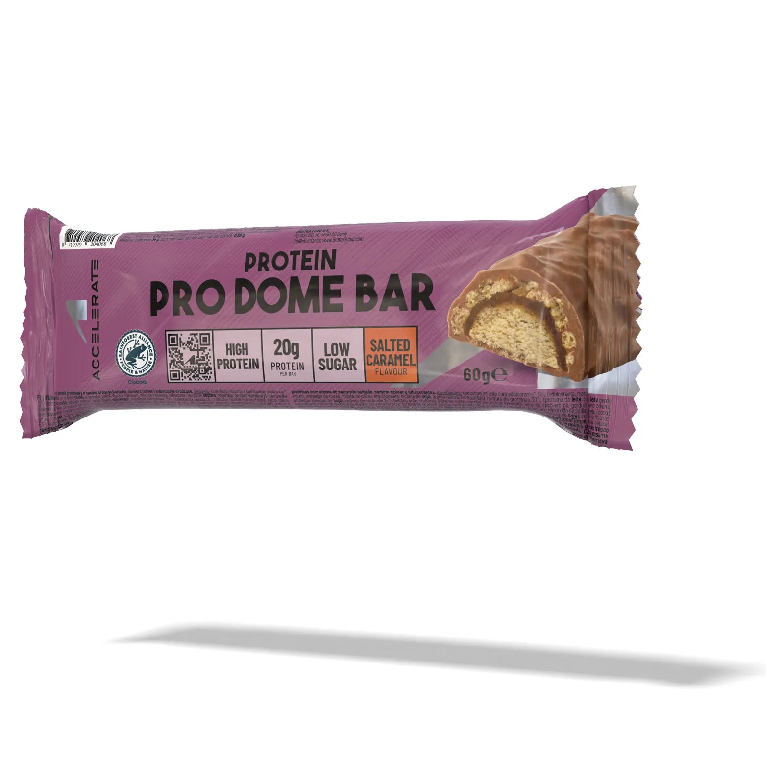 Paquet de 12 - Barre Pro Dome Caramel Salé