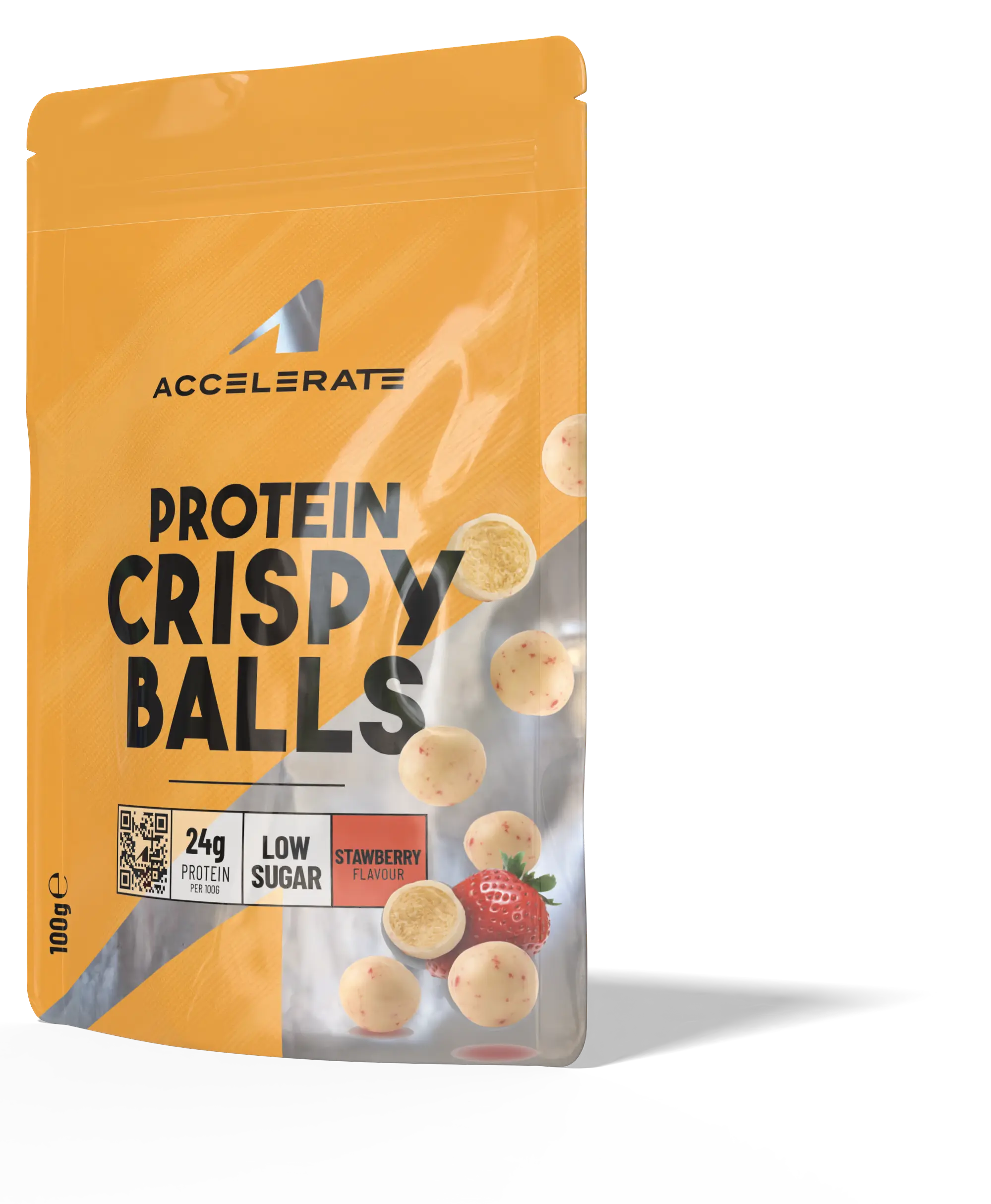 Protein Crispy Balls Strawberry