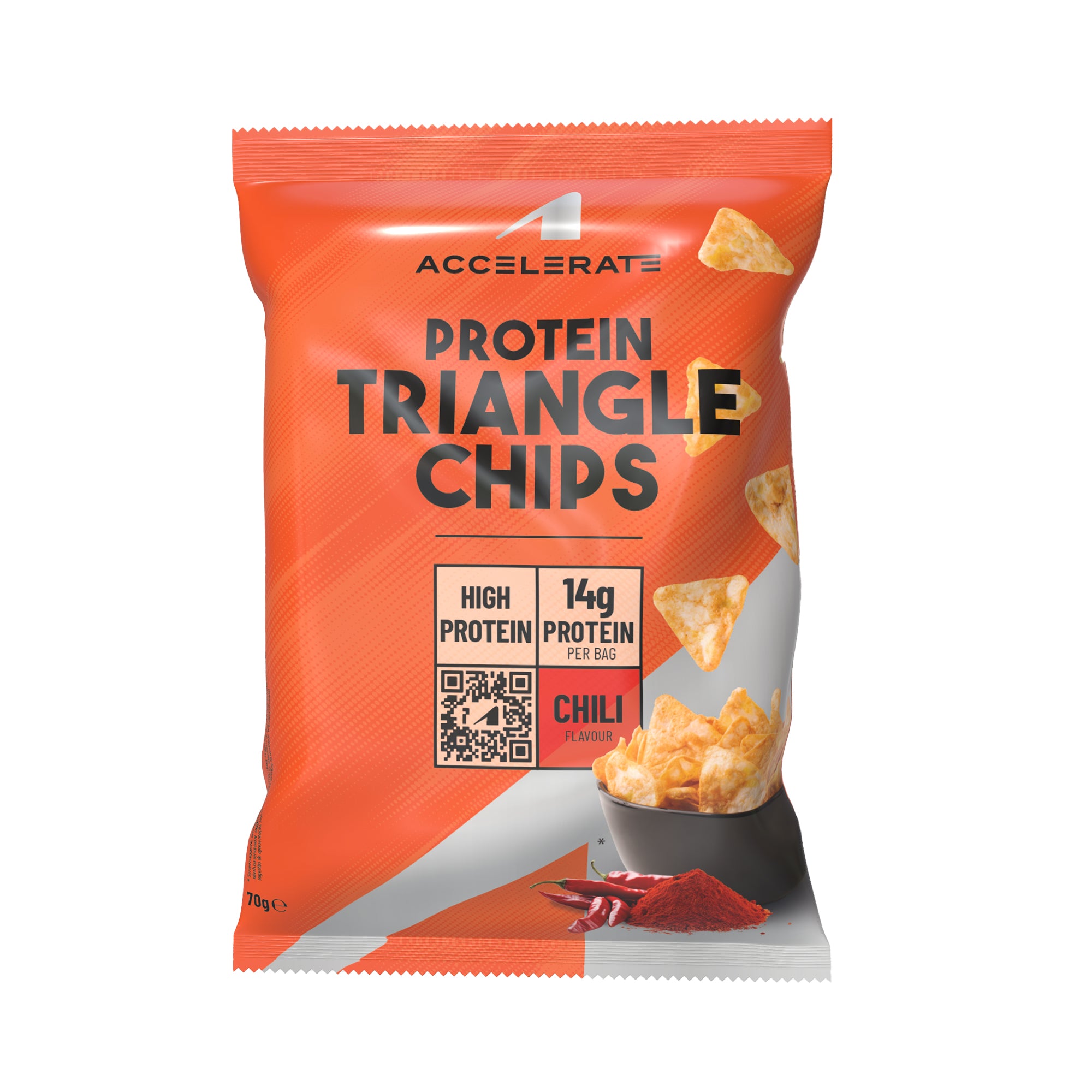 Protein Triangle Chips Chili 70 grammes