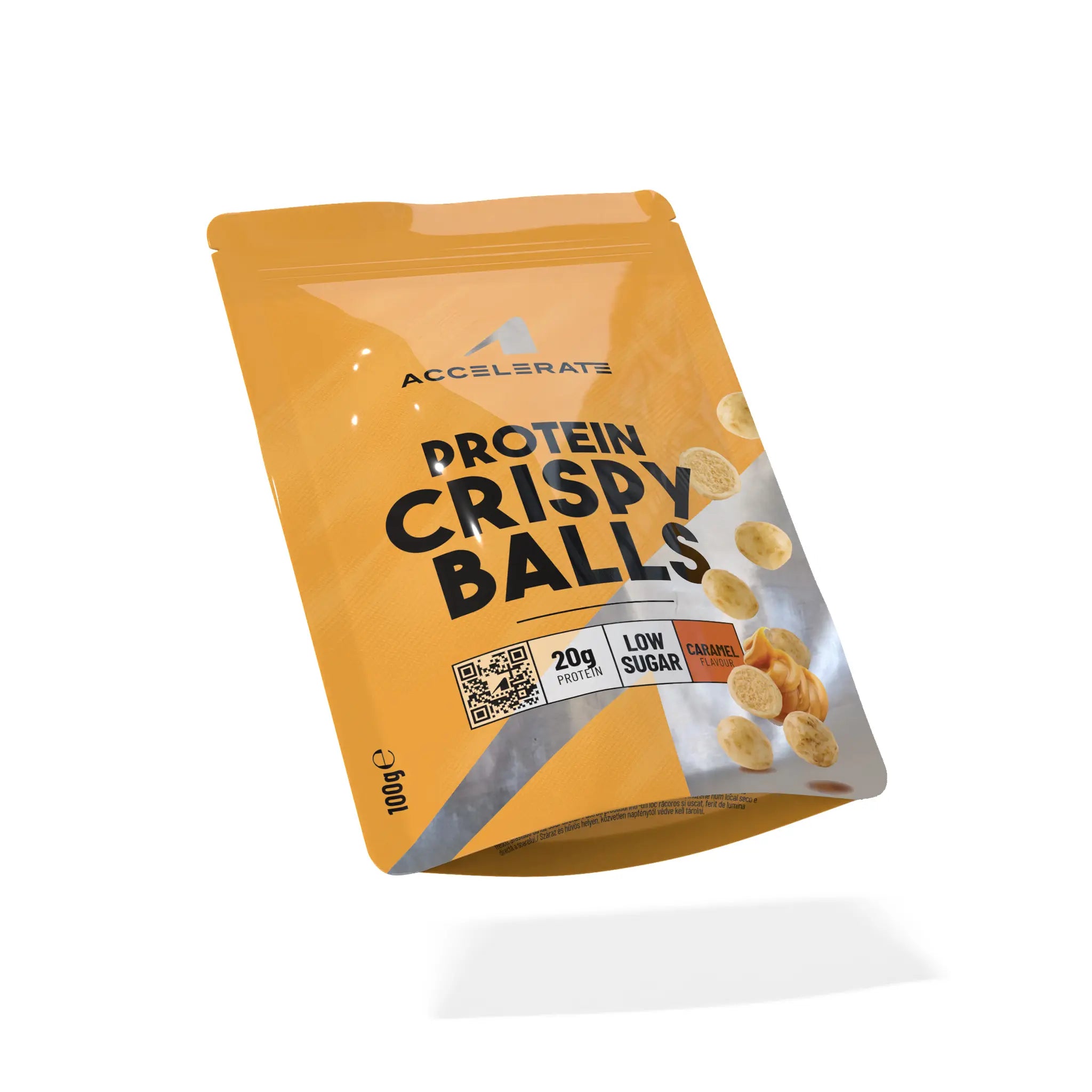 Paquet de 9 - Boules croustillantes protéinées Caramel