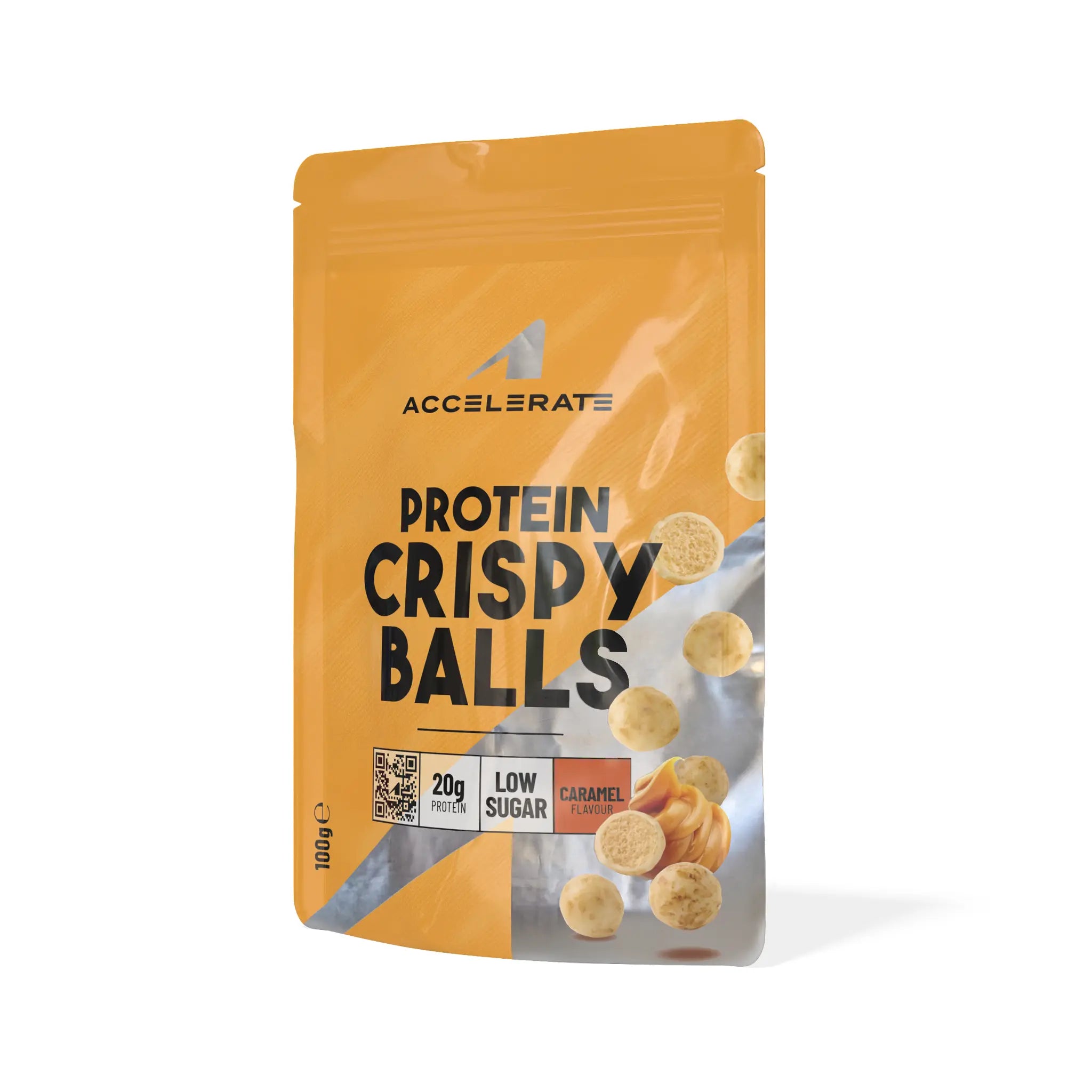 Paquet de 9 - Boules croustillantes protéinées Caramel