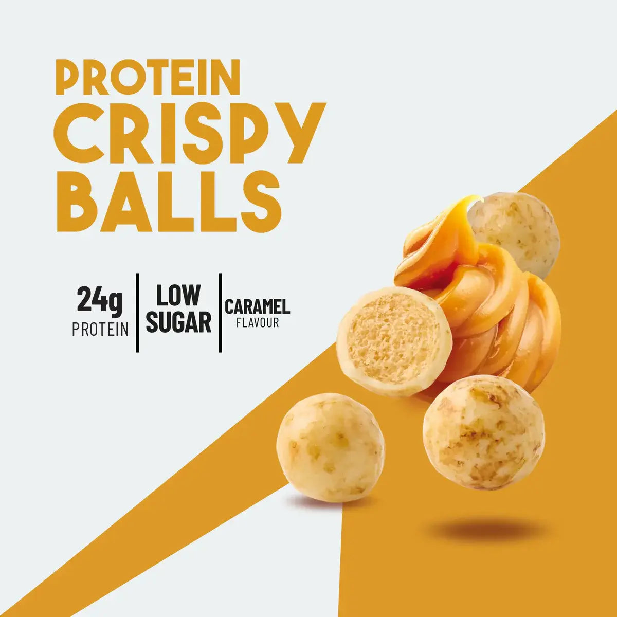Protein Crispy Balls Caramel