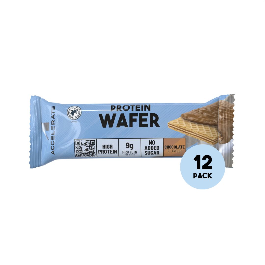 Paquet de 12 - Gaufrettes protéinées au chocolat