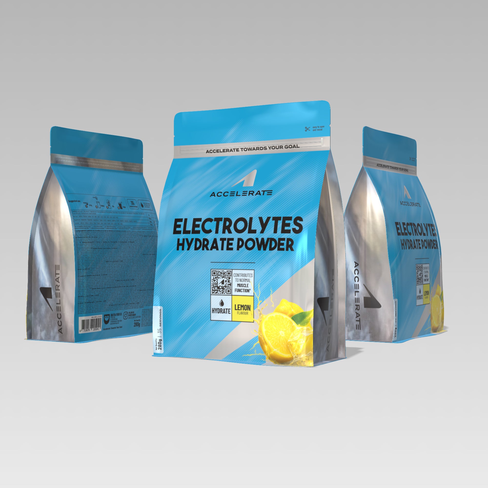 Électrolytes Citron 280 grammes