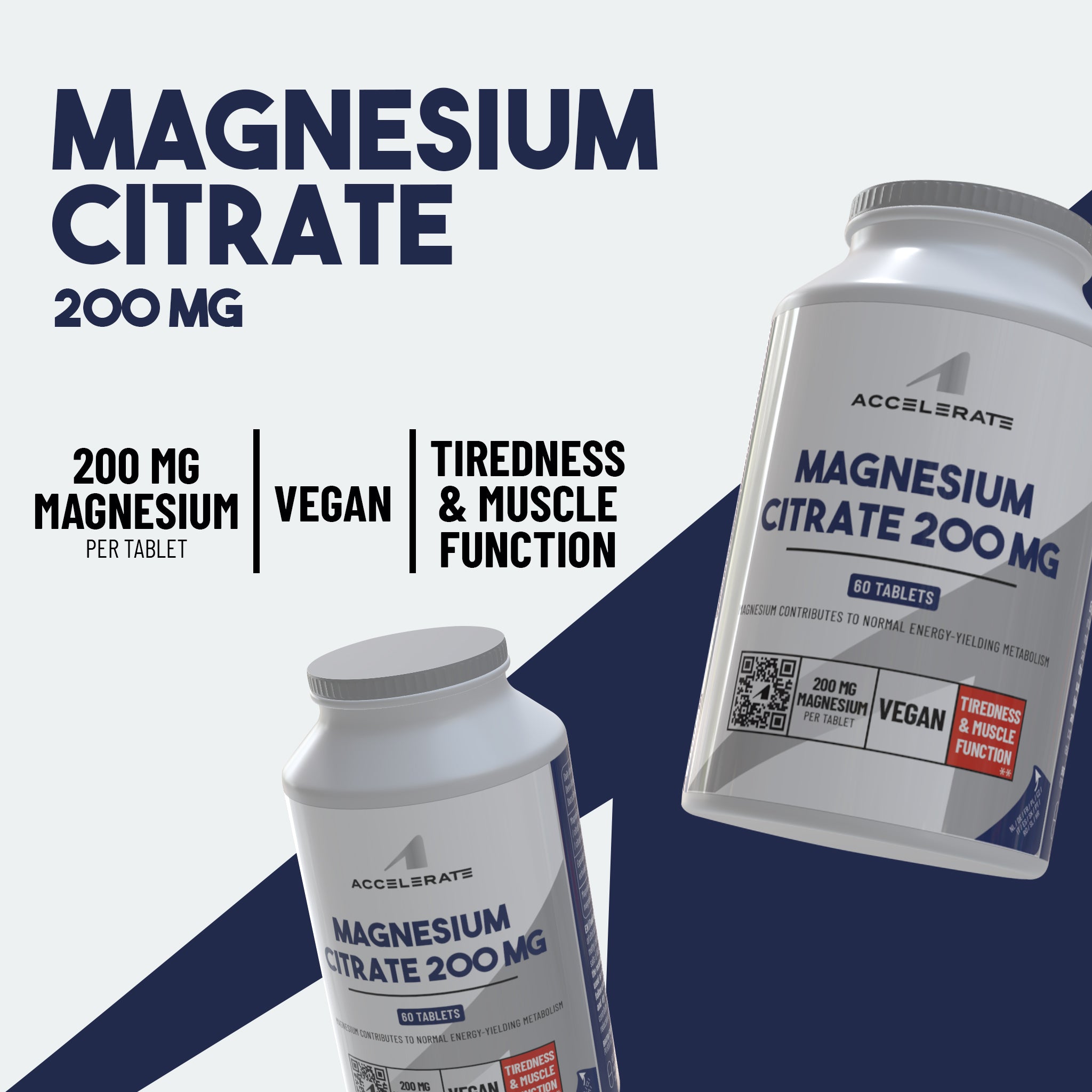 Citrate de magnésium 200 mg
