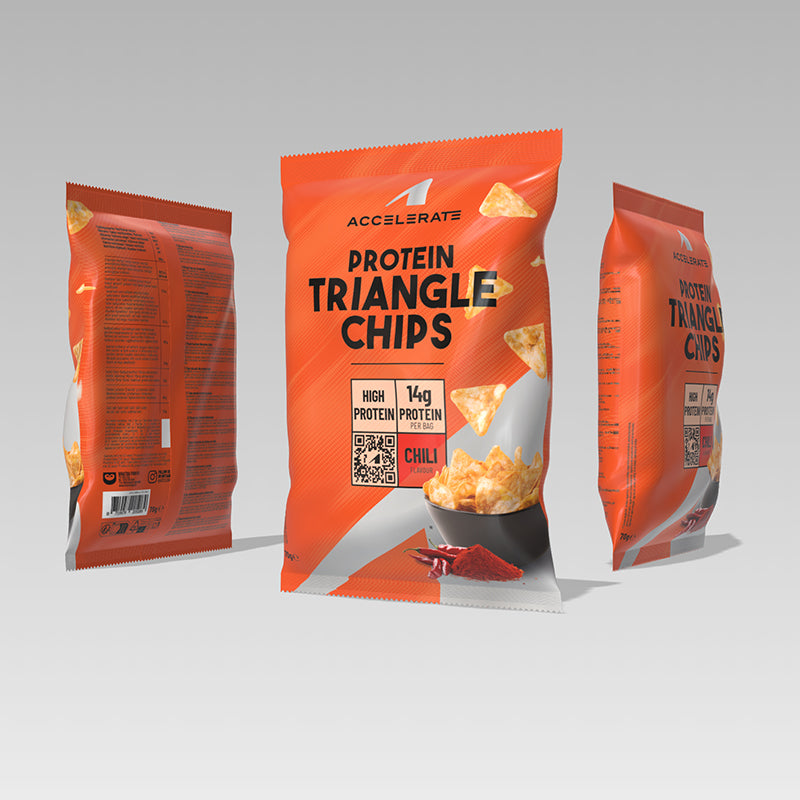 Protein Triangle Chips Chili 70 grammes